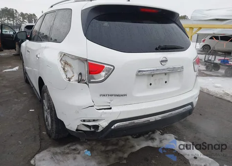 2016 Nissan Pathfinder S from USA, damaged, VIN 5N1AR2MNXGC668663